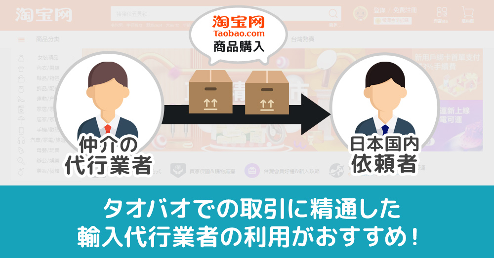 タオバオの輸入代行とは？